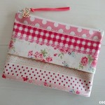 ポケットティッシュポーチ 　* Very Cotton Stylish Rose - pink