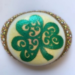 stone art  クローバー2