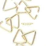 高品質 K16GP 三角カン 20個