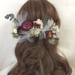 antique  natural ヘッドドレス