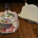 ｌ様オーダー作品　♥  お茶会用トレー＆二段トレー