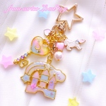 ファンシー castle キーチャーム  星 