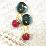 ☆Vintage☆エメグリ×チェリーなおしゃれピアス/イヤリング