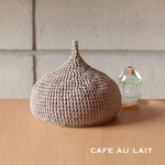 【bayu0607さまオーダー品】コットンどんぐり帽子♡ （cafe au lait）