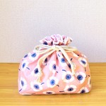 洗える♪保冷保温☆お弁当袋　アネモネ🌺（ピンク）　