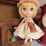 ＊スイートローズワンピース＊7点セット＊ blythe outfit＊ブライス ＊