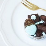 チョコミント＆ビターチョコレートのシルバーピルケース