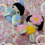 あみぐるみ雛祭りのお飾り