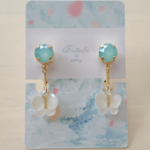 【受注制作】butterfly ∞ earring