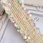 New♡春色ツイードリボン 10色 1y 330円