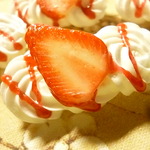 *限定*生クリームといちごのブローチ*