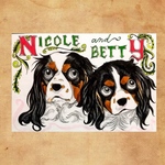 【写真イラストタイプ・作品例】NICOLE and BETTY ちゃん