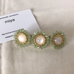  ビーズ刺繍バレッタ
