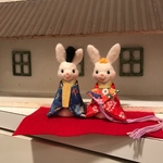 うさぎさんお雛様