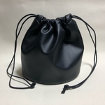 N様専用 巾着バッグ 合皮 ブラック