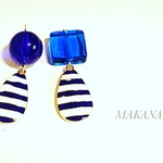 ネイビーボーダーpierce