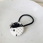 ときめく布に刺繍ヘアゴム