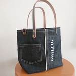 デニムトートバッグ BlackDenim