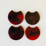 【Z】Multi Color Circle Pendant Tops