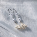 【先着1名様】ホワイトフラワーピアス/イヤリング🕊