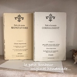 ＊新作＊木の洋書風オブジェ2冊set