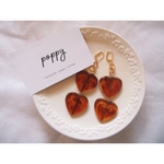 bekko × heart pierce べっ甲×ハートピアス