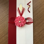 つまみ細工  御祝儀袋  ピンク