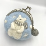 がま口♡白くま