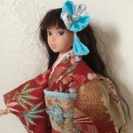 ジェニー・momoko  振袖　だらり