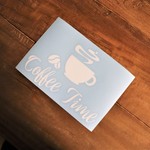 再販×1　キッチンステッカー　coffeetime　コーヒー　ウォールステッカー　海外