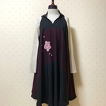 【みず様 オーダー品】  🌸ピンクの花咲くチュニック