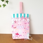 ピンクのバレエ柄　シューズ入れ♡