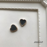 再販✴︎アンティークハートボタンピアス/イヤリング