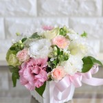 【生花】フラワーアレンジメント　ふんわりウエディング