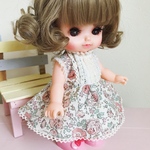 レミン ソラン メルちゃんのワンピース フェリシテ 服 リバティプリント