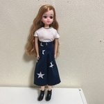 3点セット！リカちゃんのお洋服  ガウチョパンツ