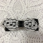 リボンブローチ🎵ぼくのbow tie(蝶ネクタイ)リボン