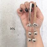 ゴールド×シルバー  個性的ピアス(イヤリング)