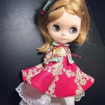 【新作】「東京りぼん」昭和レトロ服　ワンピース、ジャンバースカート、ジャケット、ヘアピンの4点セット