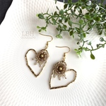 大切な想いの耳飾り《ベージュ》