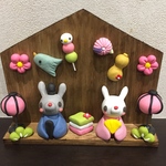 再販！ 写真をみて雛飾りを製作します