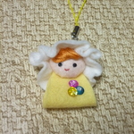 フェルトの小人ストラップ