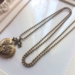 ◆アンティーク◆＊open heart＊ロケットペンダント