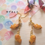 ミニミニたい焼き ピアス イヤリング