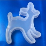 ◆送料無料◆シリコンモールド バンビ 鹿 動物 アニマル 粘土型 レジン