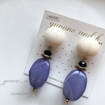 SALE  インポートパーツ使用 大ぶりピアス イヤリング