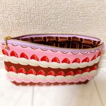 sale! いちごショコラクリーム×板チョコポーチ
