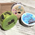 ねこねこマスキングテープ3種セット🐾
