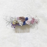 dry flower hair accessory