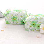 【maico様オーダー】plumeria green キャラメルポーチ